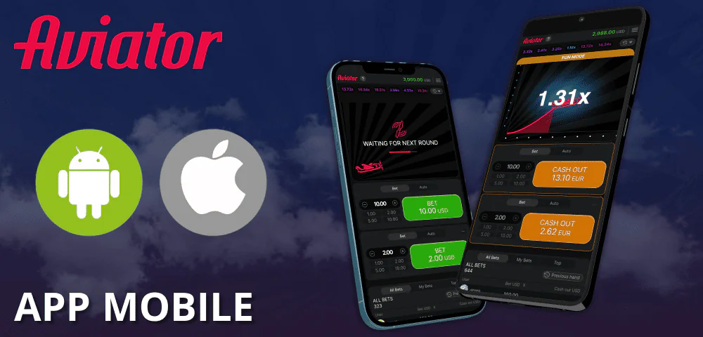 Aviator mobile app for playing Aviator