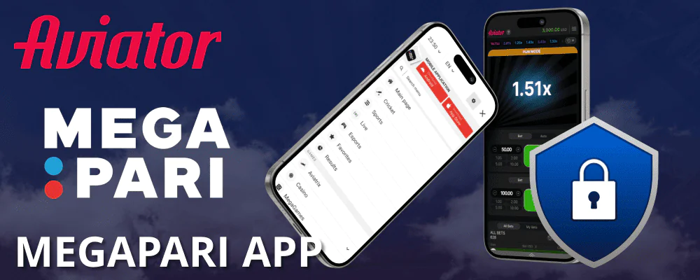 Megapari Aviator app for Android or iOS