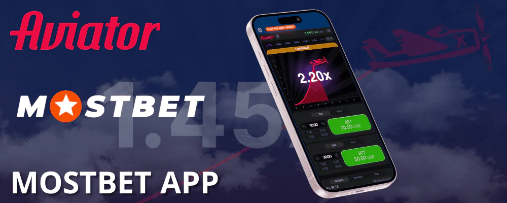 Mostbet Aviator app for Android or iOS