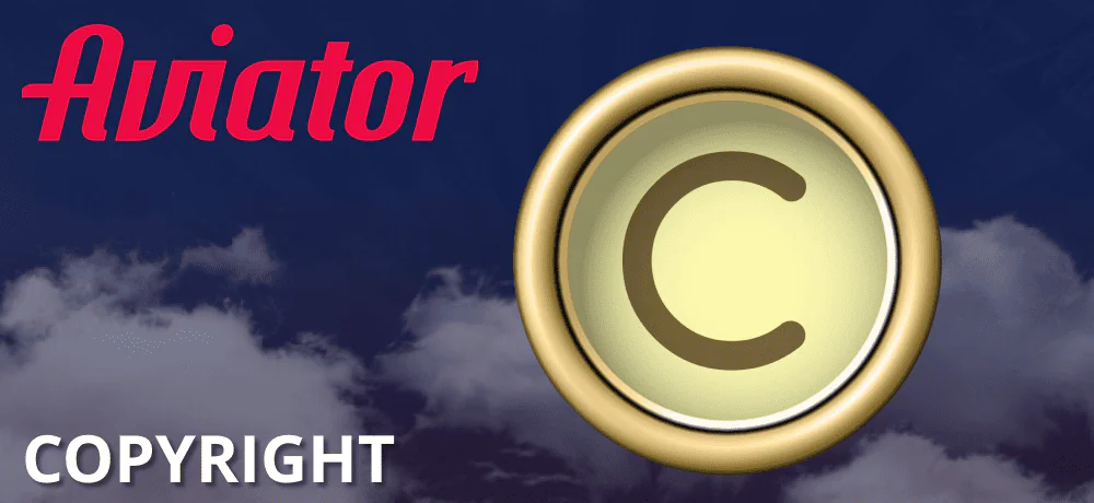 Copyright on the Aviator game website