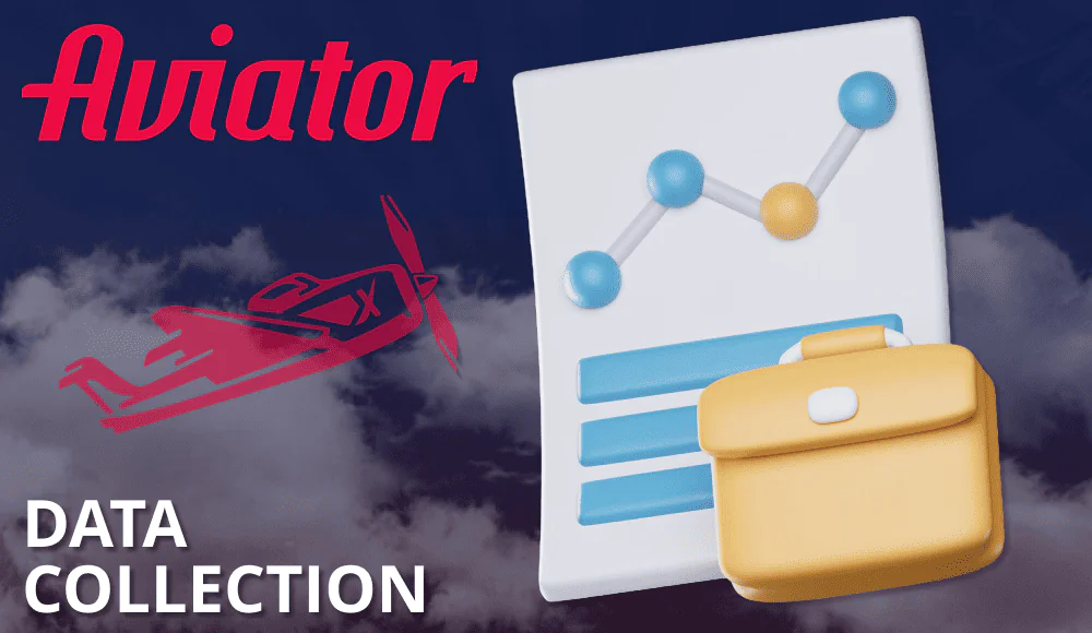 Methods of data collection on the Aviator game website