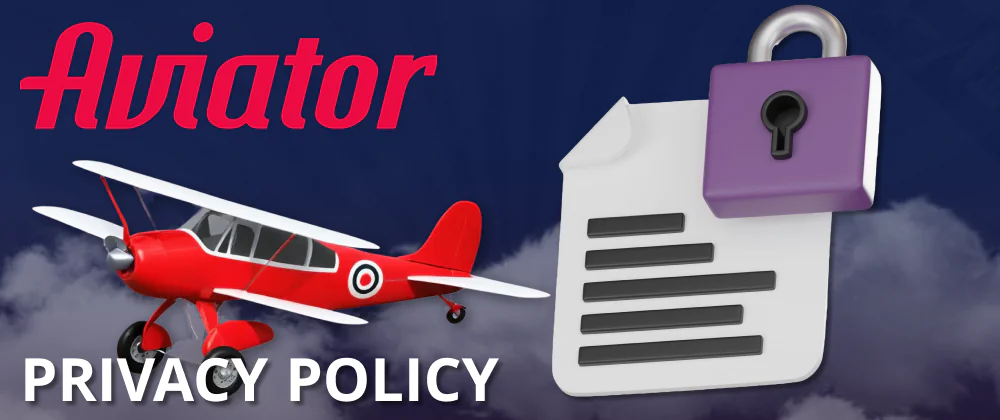 Privacy Policy section on the Aviator game website