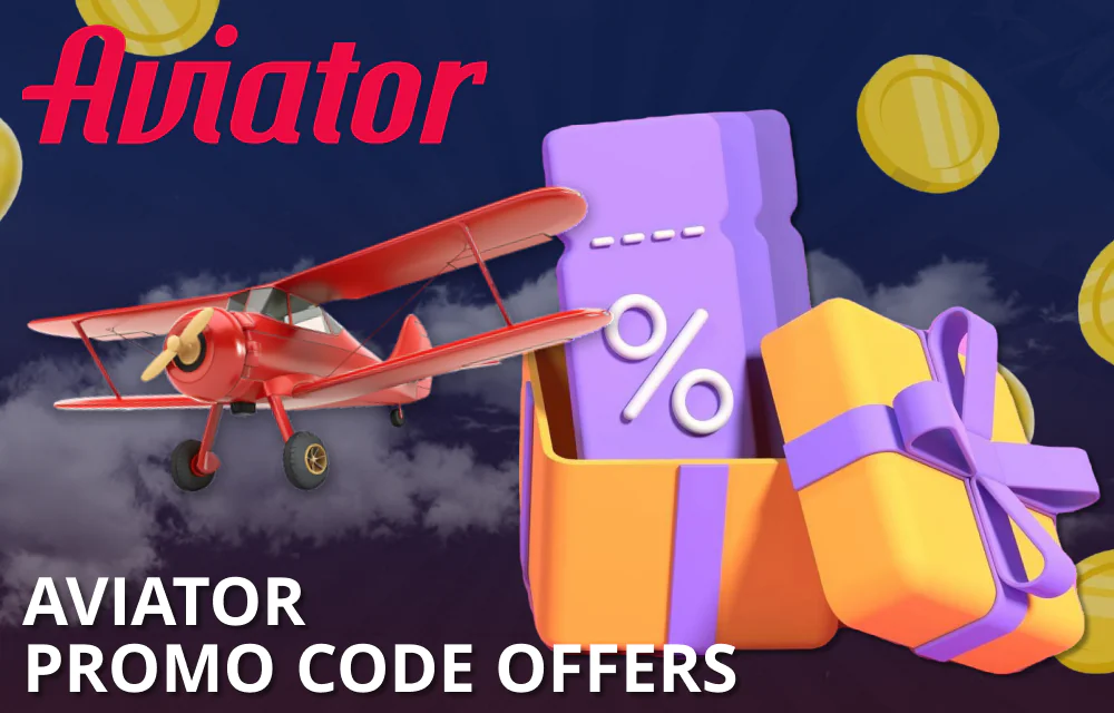 Promo codes for players of the crash game Aviator